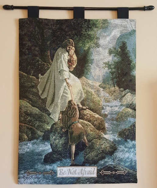 Be Not Afraid tapestry