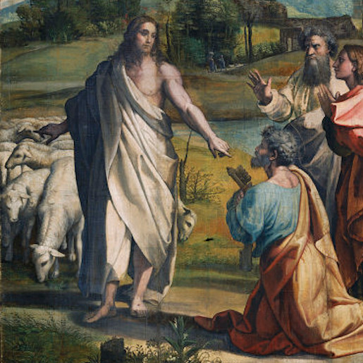 Christ’s Charge to Peter, 1515 by Raphael - Victoria and Albert Museum, Public Domain