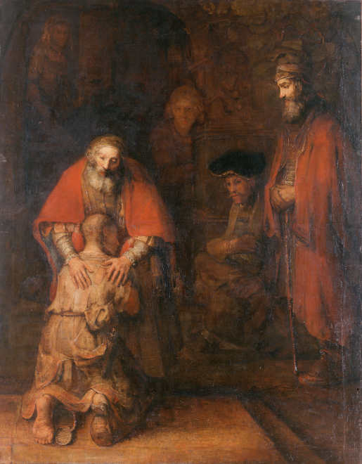 The Return of the Prodigal Son By Rembrandt