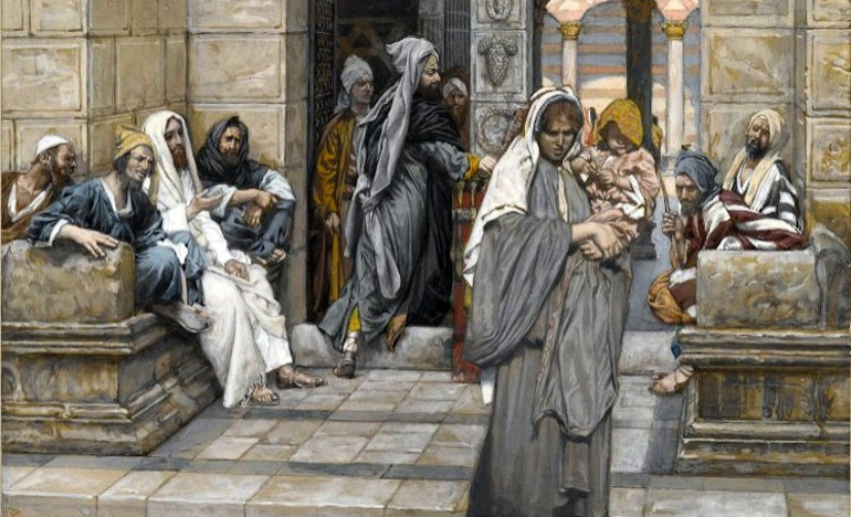 “The Widow’s Mite” by James Tissot in the Brooklyn Museum, 2008, 00.159.211_PS2.jpg, Public Domain