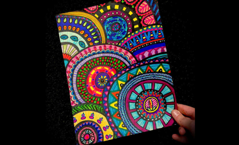 Zentangle is an active, creative form of meditation where you create beautiful, structured designs whether you are an artist or not.