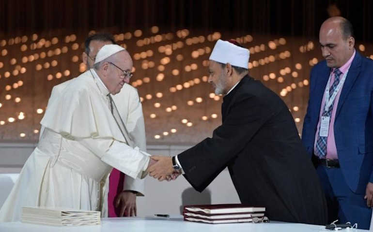 The pope and the imam